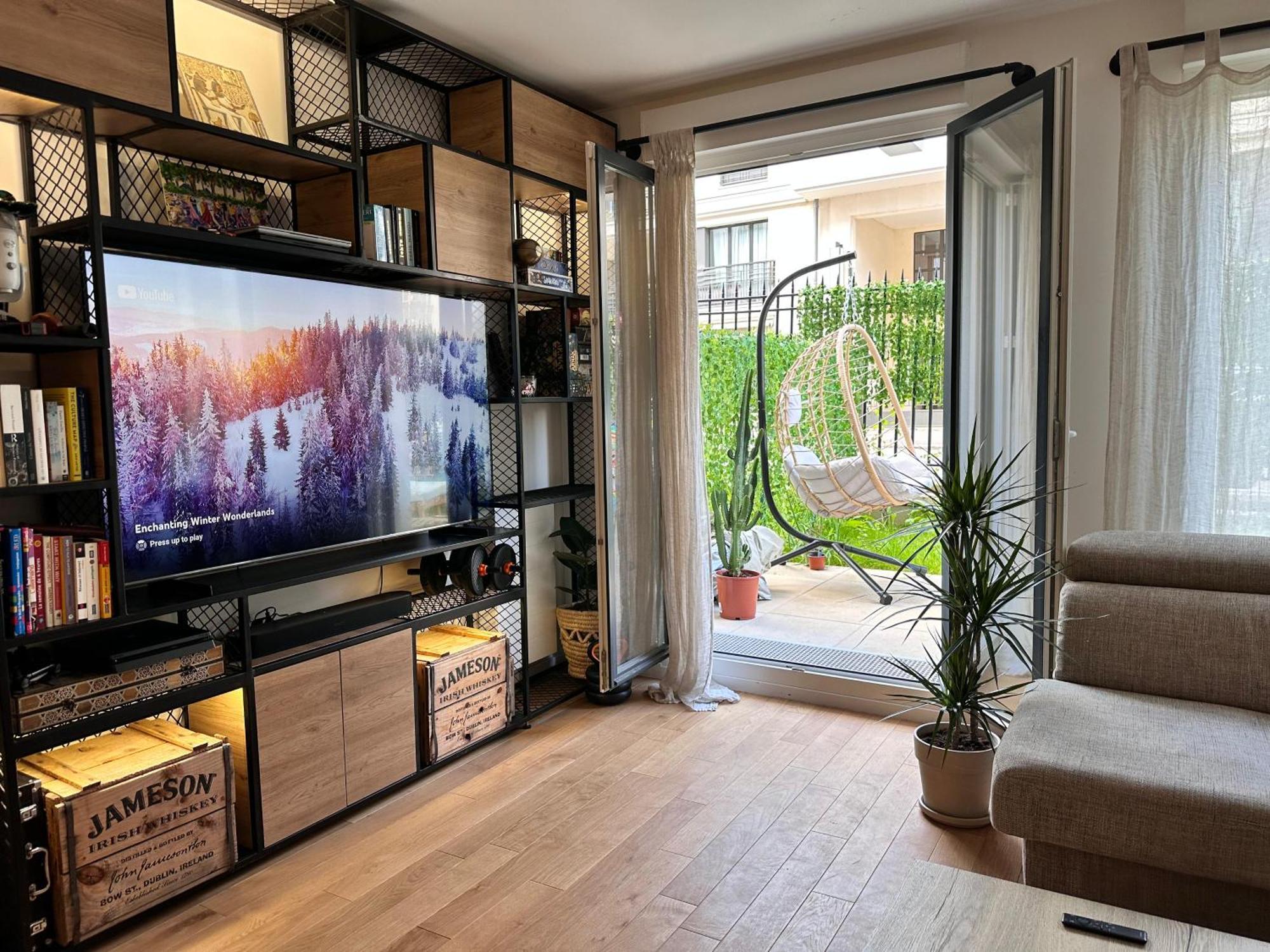 Cosy Summer Stay In Boho Style Apartment - 8 Mins From Paris Center - Garden And Underground Parking Clamart Exterior foto